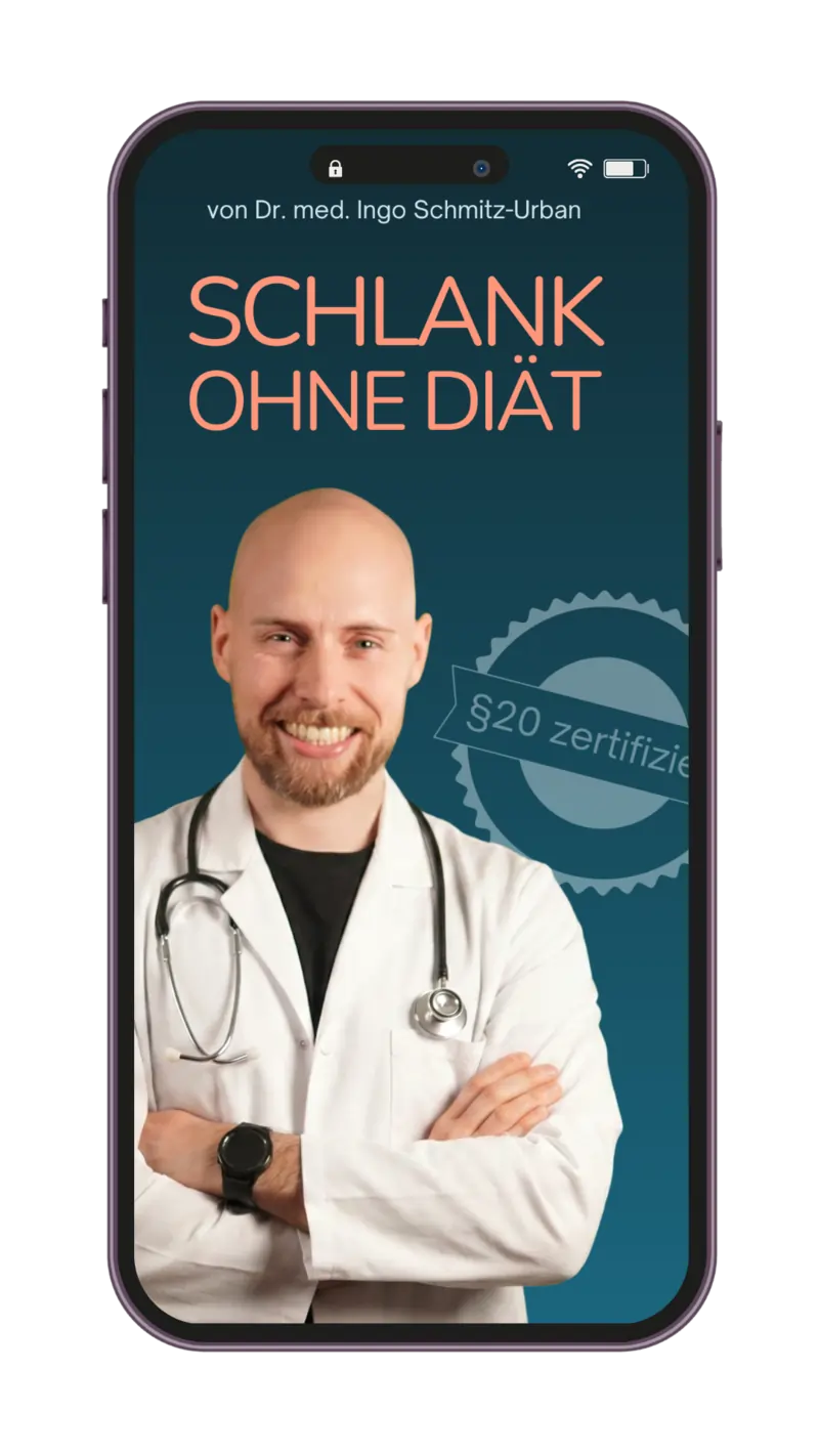 Schlank ohne Diät Kurs auf dem Smartphone